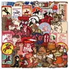 50 Pegatinas de Denim Occidental Gótico Graffiti Decorativas para Guitarra Laptop Equipaje DIY Impermeables Venta al por Mayor Transfronteriza