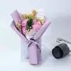 Ramo de jabón al por mayor Regalo de San Valentín Día de la Madre rosa Clavel cielo estrellado ramo de combinación creativa