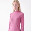 Roupa Térmica Leve de Oxigênio 240g Conjunto De Rong Masculino e Feminino Gola Alta e Baixa Aquecimento Rápido De Rong Conjunto Térmico Escovado em Ambos os Lados