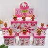 Lindo Dibujo Animado Figura Sanrio Caja Ciega Corazón de Niña-Hermosa Muñeca Adorno de Escritorio Juguete de Moda Figura Modelo