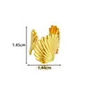 Clip para cartílago de oreja de acero inoxidable Hengsen sin perforación, clip geométrico para cartílago de oreja, joyería de piercing de moda y popular para comercio exterior