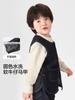 Colete Jeans Masculino Estilo Europeu Outono Roupa de Bebê Colete Infantil 2026 Nova Roupa Infantil Top para Bebê Roupas de Primavera e Outono