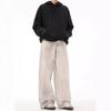 Pantalones Vaqueros Lavados Antiguos Teñidos de Diseño Original Retro de Nicho Novedad Primavera y Otoño 2023 para Hombre