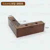 Patas de sofá de madera maciza patas de siete caracteres patas de mueble de TV patas de cama patas de muebles de madera patas de madera patas de mueble de madera maciza patas de mesa de centro