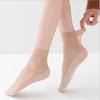 Calcetines de mujer de primavera y verano, medias cortas de terciopelo, parte inferior de algodón, no se enganchan fácilmente, calcetines de mujer finos y transpirables, al por mayor