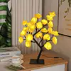 Lámpara de árbol de rosas artificiales LED transfronteriza, nuevo producto de iluminación de Amazon, luz nocturna de ambiente para habitación, lámpara decorativa creativa