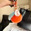 [Coisas Boas Acontecem] Pingente Chaveiro Pelúcia Caqui Presente de Aniversário Chaveiro Pingente de Bolsa Caqui Ruyi