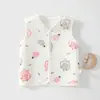 Chaleco Caliente de Tres Capas para Bebé Otoño/Invierno Chaleco Cómodo Primavera/Otoño Top sin Mangas para Bebé Ropa Infantil Anyang Ropa Interior Infantil y para Niños Pequeños