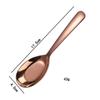 Colher de Fundo Plano em Aço Inoxidável, Colher de Sopa, Louça Estilo Chinês, Utensílios de Cozinha, Personalização com Logo Disponível, Polimento Espelhado pelo Fabricante