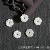 Acrílico Pérola ABS Flor Lírio Crisântemo Pétala Artesanal Material DIY Acessórios de Cabelo Caseiros para Crianças Acessórios de Cabeça