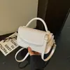 2026 Verano Nuevo Bolso Personalizado Moda Estilo Coreano Nicho Simple Elegante Color Sólido Para Viajar Bolso de Hombro Único Cruzado