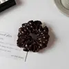 Goma de pelo retro floral estampada, Cinchuelo versátil estilo coreano, Accesorio para el cabello de chica artística, Nueva banda elástica