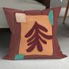 Fronha de Travesseiro Combinada Girassol Estilo Ins Almofada Travesseiro Decorativo Almofada de Sofá Nórdica Travesseiro de Encosto de Cama