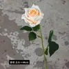 Simulação Toque de Mão Rosa Haste Única Flor de Parede para Casa Casamento Decoração Externa Buquê de Simulação Flores Artificiais Adereços de Fotografia