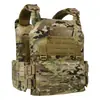 Chaleco táctico de liberación rápida 1000D de nylon para tallas grandes en stock transfronterizo, chaleco táctico para equipo de exterior adecuado para entrenamiento