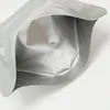 Bolsa autosoportante de aluminio puro autosellante bolsa sellada para té bolsa de papel de aluminio en blanco para punto bolsa de embalaje a prueba de humedad para polvo de alimentos