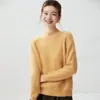 Suéter de Tricô Fio Fancy GNC 25% Seda de Amora 75% Caxemira Feminino Gola Alta Meia-calça Manga Raglan Camada Base Grossa