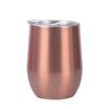 Vaso en Forma de Huevo - Copa de Vino de Acero Inoxidable Aislada al Vacío de 12 oz