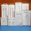 Cable de Datos para Teléfono Móvil Certificado 3C Cargador Pd Adecuado para Apple 18 14 15 16 17 Caja Blanca Pequeña Set de Carga Rápida