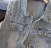 En Stock Nuevo Estilo Coreano Retro Moda Versátil Holgado Suave Mezclilla Sin Mangas Chaleco Ropa Exterior Azul Otros Colores