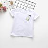 Grande Promoção Promoção Roupas Infantis Camisetas Infantis de Manga Curta Tamanhos Pequeno e Médio Algodão Infantil Desenho Animado Fofo Camisetas de Manga Curta para Meninos e Meninas