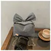 Comercio Exterior Transfronterizo Estilo Coreano 2026 Elegante Bolso de Hombro Cruzado Grande de Gran Capacidad con Forma de Lazo Simple Casual para Mujer