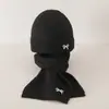 Conjunto de Gorro y Bufanda para Niños Invierno Engrosado Cálido Lana Tejido Estilo Coreano Bufanda de Estilo Conjunto de Dos Piezas Moderno