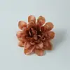 Cabeças de flores de Dália, flores artificiais, decoração de casa estilo ins, decorações de casamento, presilhas de cabelo, lapelas, guirlandas e materiais para decoração de parede