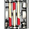 Juego de herramientas para chapa metálica automotriz, martillo para chapa metálica, herramientas de reparación de automóviles de 7 piezas
