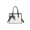 Bolso de Mano con Bloques de Color en Relieve de Moda Europea y Americana para Mujer, Bolso Tote de Viaje Nuevo Primavera/Verano 2026, Bolso Cruzado Elegante para Mujer