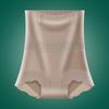 Calcinhas Finas Seamless de Cintura Alta para Controle da Barriga Feminina, Calcinhas Modeladoras Antibacterianas Pós-Parto de Cintura Alta com Levanta Bumbum