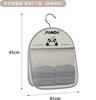 Bolsa de Almacenamiento para Calcetines Armario de Dormitorio Bolsa Colgante para Ropa Ropa Interior Bolsa Colgante Bolsillo de Malla Organizador de Mesita de Noche
