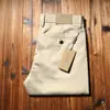 Pantalones Casuales para Hombre de Modal de Alta Gama Cómodos Verano Sarga Fina Microelástico Rectos Caqui
