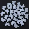 Cadena de teléfono móvil de vidrio con forma de estrella de cinco puntas y mariposa con degradado de color, pulsera, collar de cuentas, colgante de borla, material de accesorios DIY