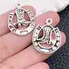 Mezcla 20 Plata Antigua Vaquero Occidental Sombrero de Caballo Cactus Pistola Colgante Creativo DIY Accesorios de Joyería Hechos a Mano