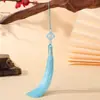 Novo Pingente de Franja de Pérola Artesanal Estilo Chinês DIY para Saia Hanfu Broche de Estilo Antigo Ornamento Pendurado de Franja Acessórios