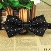 Novo em estoque gravata borboleta masculina multicolorida de poliéster para casamento casual de negócios Shengzhou fabricantes atacado de longo prazo