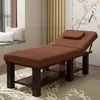 Cama de Beleza, Cama de Terapia de Massagem para Salão de Beleza, Cama Dobrável para Tatuagem e Terapia de Fogo para Casa com Orifício, Cama de Moxabustão, Cama para Extensão de Cílios