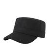 Gorro cálido de felpa para otoño e invierno, de copa plana, para hombres de mediana edad y ancianos, gorro de lana a prueba de frío, talla grande, completamente cerrado, gorro ajustable para ancianos