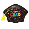 Nueva Temporada de Graduación Globo de Película de Aluminio Globo de Birrete de Doctor Fondo de Fiesta de Globos Diseño de Atmósfera Globo de Birrete de Graduación Venta al por Mayor