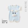 Ropa de Bebé, Mamelucos de Verano para Bebé para Hombre y Mujer, Batas Delgadas de Manga Corta, Pijamas para Niños, Ropa de Verano para Gatear para Salir