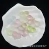 17*21mm gelatina esmerilada dos colores melocotón pedo hecho a mano DIY accesorios para joyería accesorios rojo de moda tiembla transmisión en vivo suministro ahora