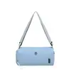 2026 Bolso Cilíndrico Nuevo Bolso de Mano para Mujer Bolso de Hombro Único Bolso Cruzado para Teléfono Bolso Pequeño Color Sólido Textura Popular Bolso Pequeño