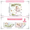 Pegatinas de Pared Personalizadas Transfronterizas con Hadas del Árbol de Cerezo para Habitaciones Infantiles, Salas de Estar y Dormitorios, Decoración del Hogar Autoadhesiva