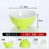Tazones pequeños de plástico de melamina tamaño A5, aptos para uso comercial en comedores, tazones para sopa, restaurantes de hot pot, tazones para salsas para mojar, tazones para avena y restaurantes de comida rápida; estos cuencos están diseñados para imitar la apariencia de la porcelana