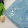 Vestido de Tela Bordada de Malla con Lentejuelas y Perlas Prenda Tirante Tela Bordada