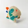 Chapéu Quente Infantil Dinossauro Outono e Inverno Fofo Super Fofo Chapéu de Lã Tricotado à Prova de Vento Proteção para Orelhas Chapéu Quente para Bebê