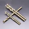 HSS-co-reta haste de aço de alta velocidade broca helicoidal cobalto aço inoxidável morrer aço cobre alumínio Madeira metal alargamento broca