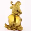 Estátua de Macaco Ruyi de Latão Apresentando Pêssego da Longevidade, Simbolizando Sorte e Longevidade, Ornamento Decorativo de Latão para Casa