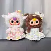 [Solo para Ropa de Bebé] Bebé de Tres Años Muñeco de Peluche Grande de Vinilo 400% Ropa de Bebé Vestido de Primavera Traje Dulce y Lindo